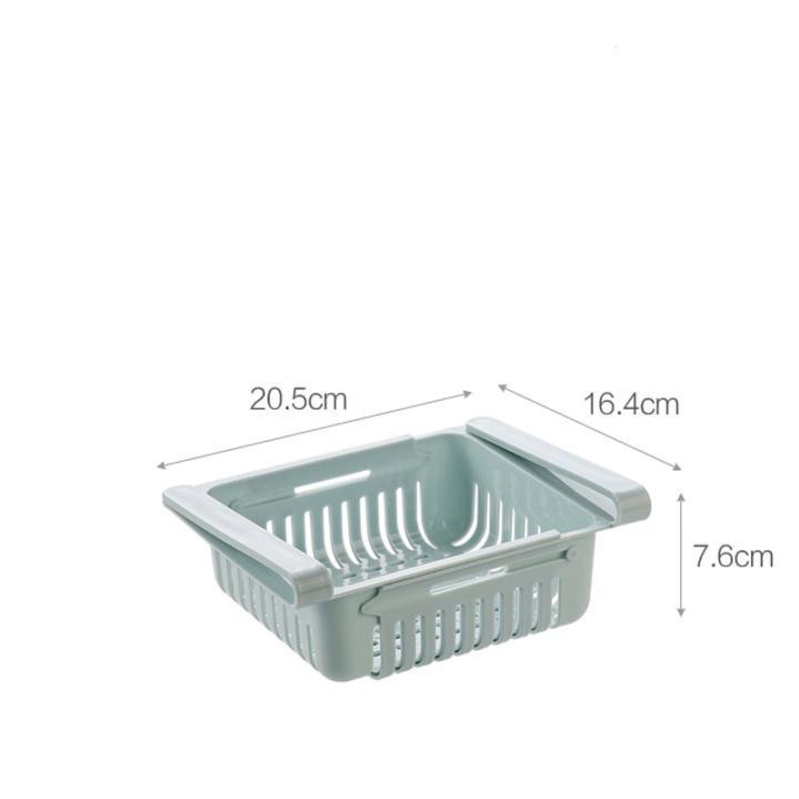 (𝗚𝗶𝗮́ 𝗦𝗶̉) Khay Rổ Nhựa Đa Năng Có Móc Gắn Dưới Ngăn Tủ Lạnh - Mặt Bàn để đồ Tiện dụng, Đa năng