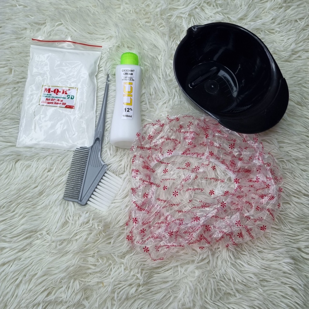 COMBO BỘT RỬA MÀU COLLAGEN NANO 9D MQK