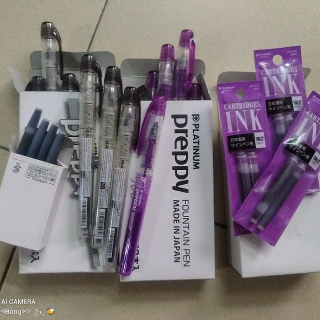 Combo bút máy nhật bản