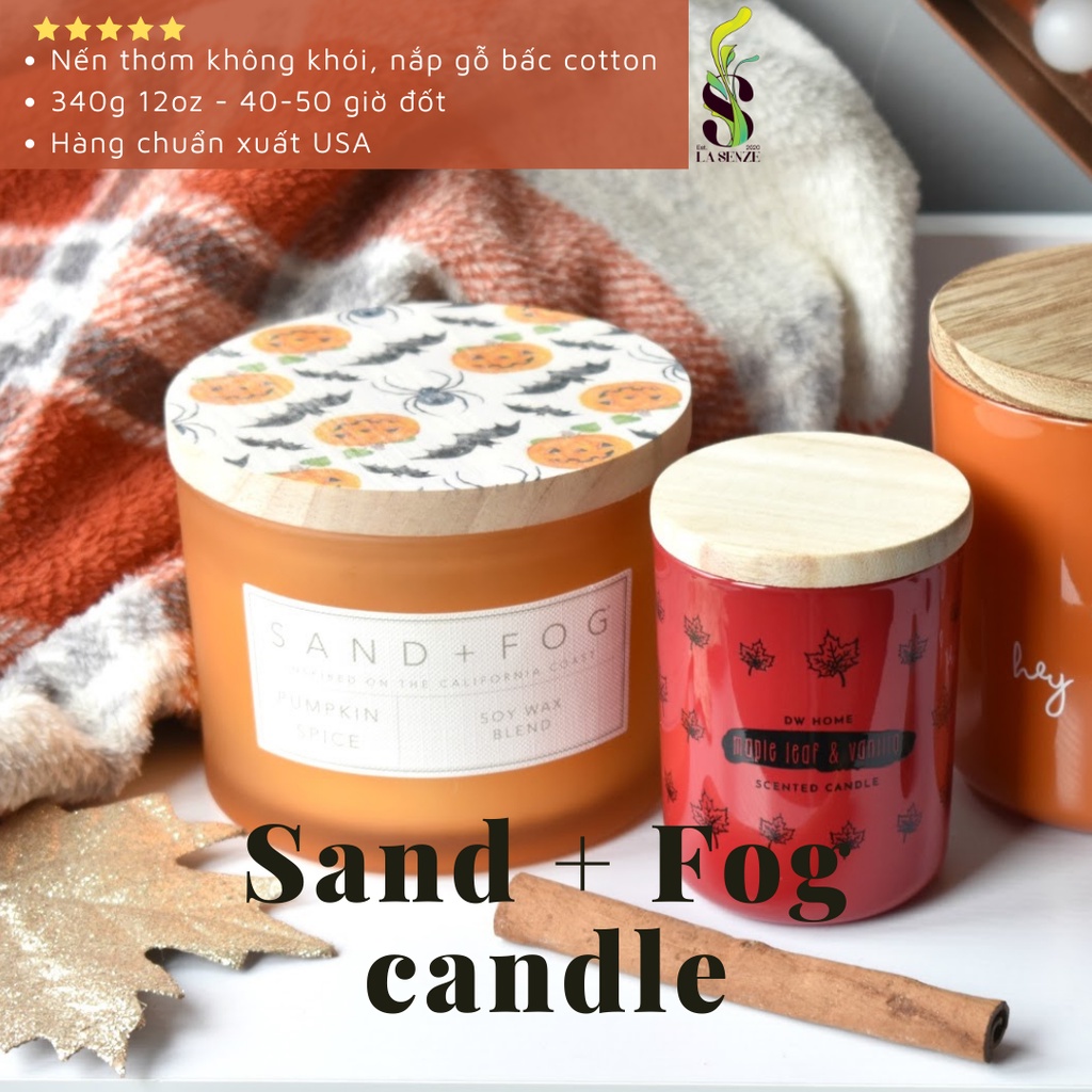 Nến Thơm Tinh Dầu Sand + Fog California 2 Tim (Hủ Lớn) - Hàng Xuất Khẩu USA