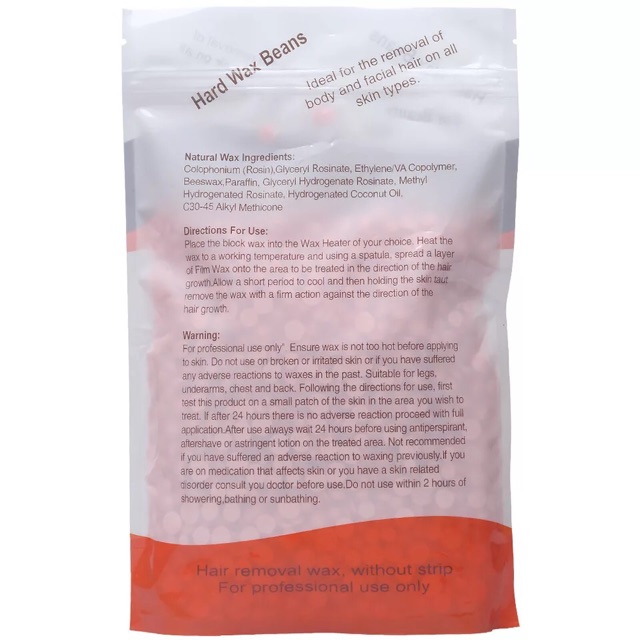 Sáp Wax Lông Hard Wax Beans Hương Rose 300g