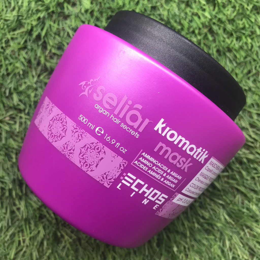 Mặt nạ ủ tóc trẻ hóa Kromatik Echosline Mask 500ml