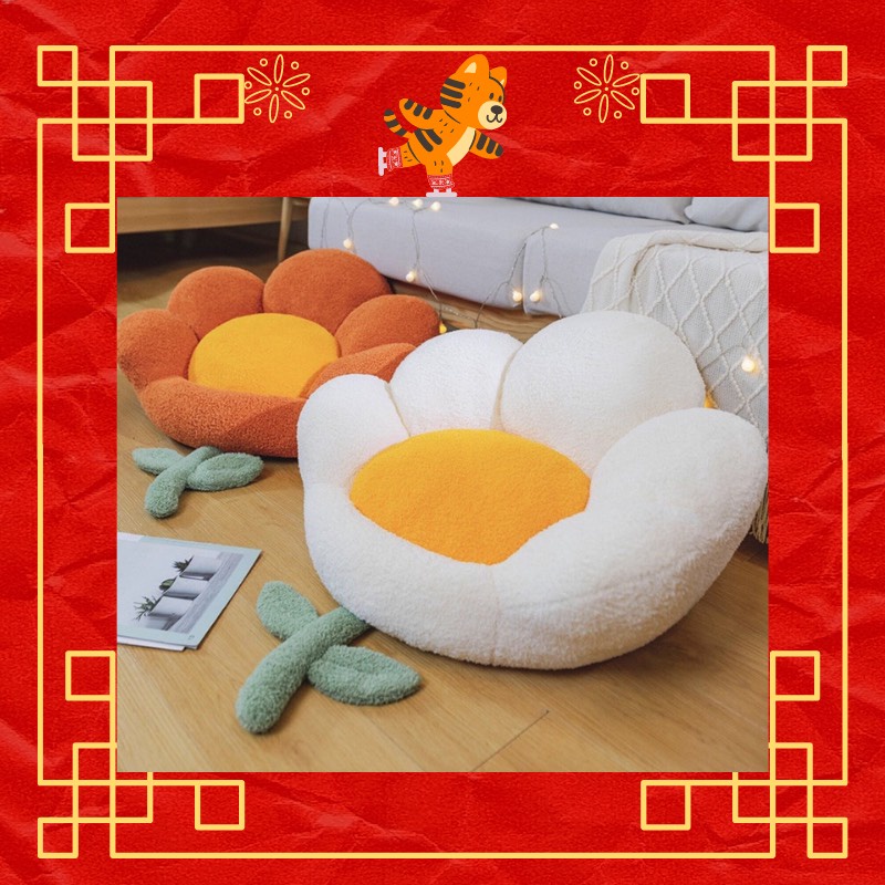 Ổ đệm cho chó mèo hình bông hoa size lớn
