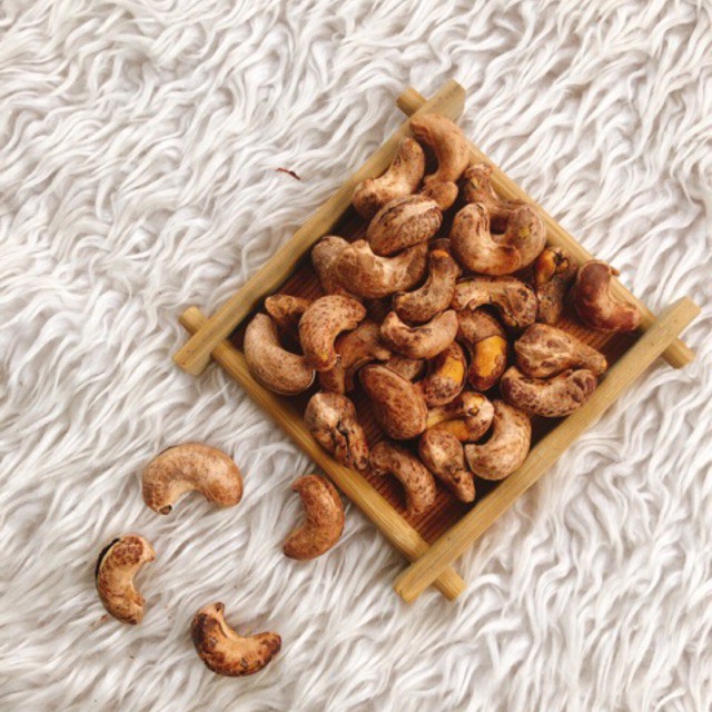 500GRAM ĐIỀU RANG MUỐI NGUYÊN LỤA (450-500hạt/kg) LOẠI 2 | BigBuy360 - bigbuy360.vn