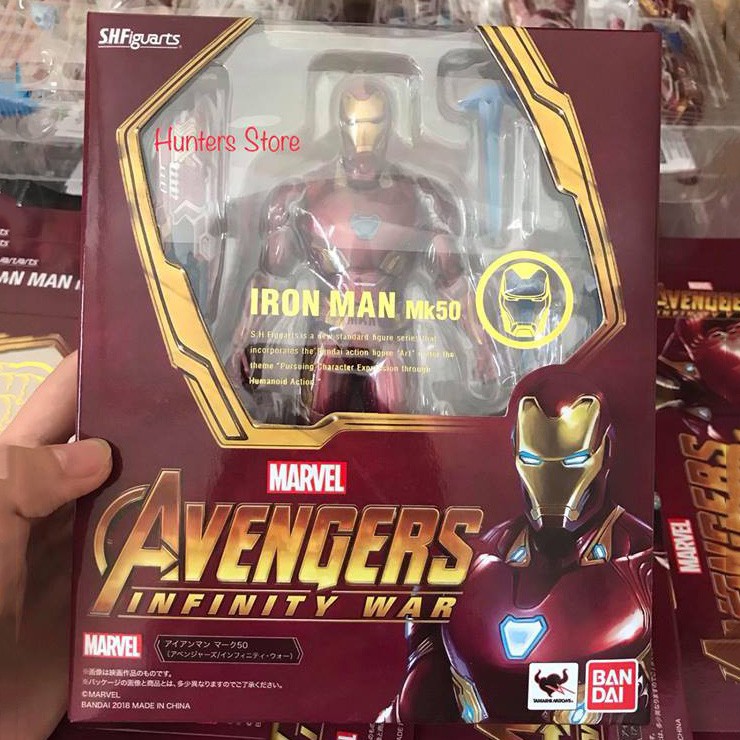 Mô hình Iron Man Mark 50 SHF Avengers Infinity War