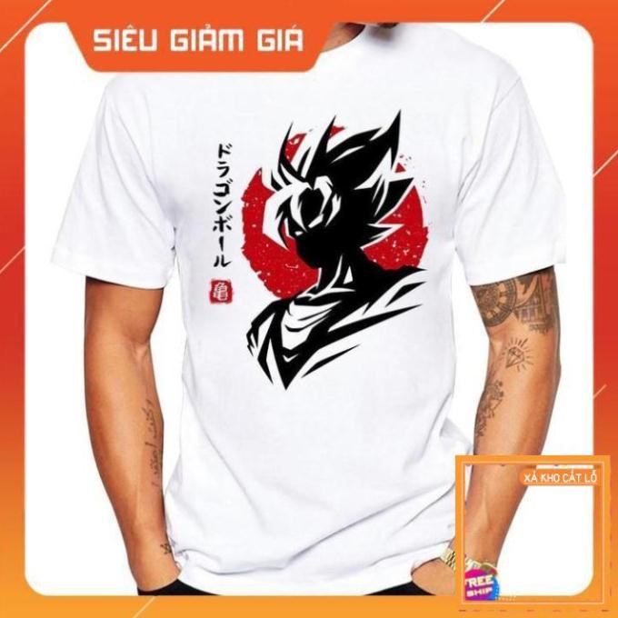 SIEU HOT NÈ FLASH SALE [GIẢM GIÁ] Áo phông Dragon Ball in hình Songoku đẹp giá rẻ in chìm