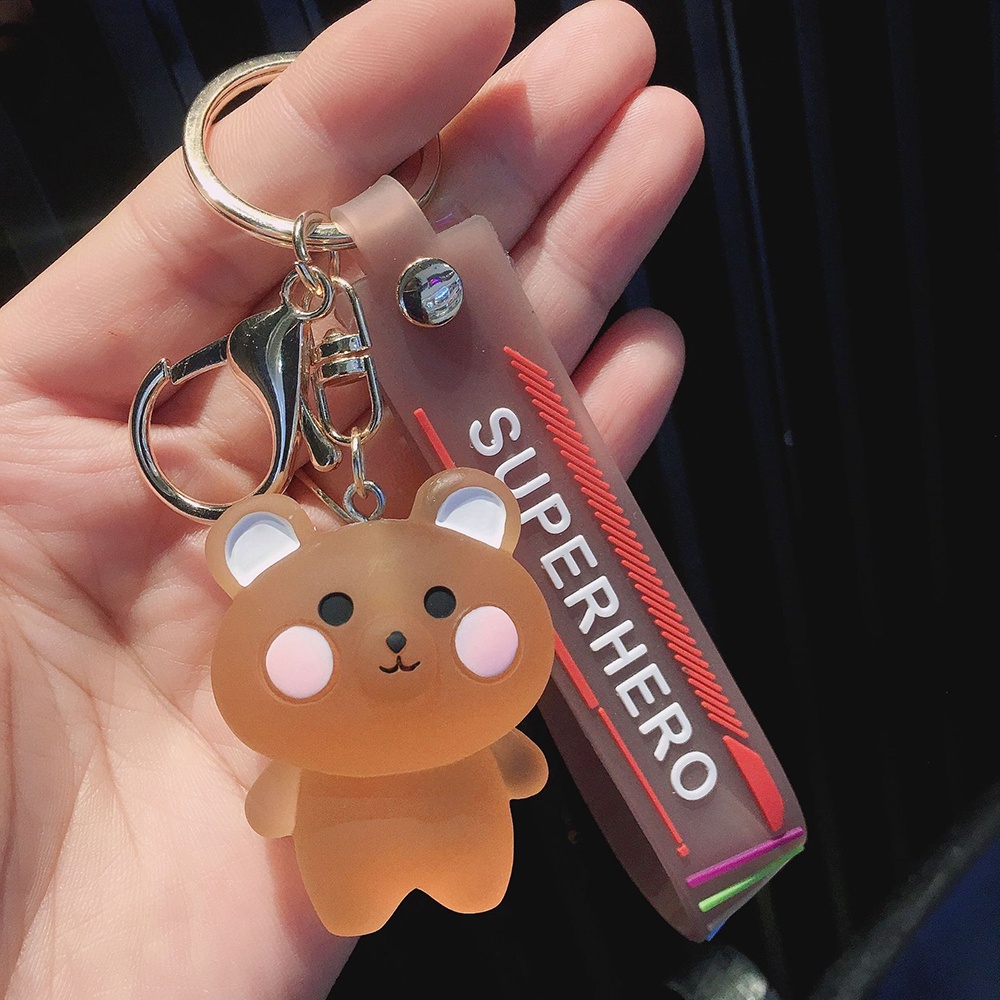 Móc Khóa Hình Động Vật Hoạt Hình Xinh Xắn