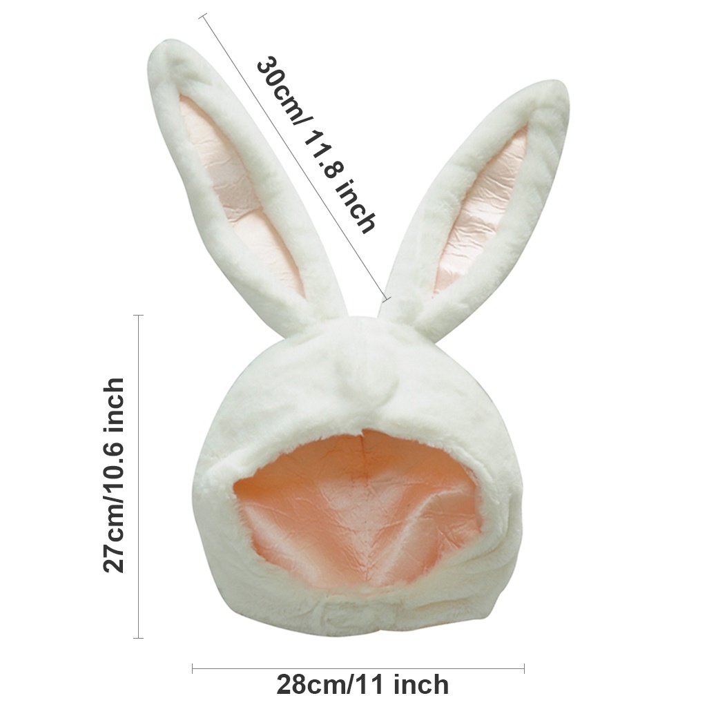 Mũ Lông Trùm Đầu Giữ Ấm Phong Cách Nga Dành Cho Nữ Mũ thiết kế tai thỏ ấm áp dễ thương cho nữ