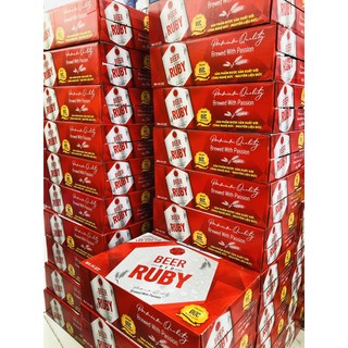 Bia Red Ruby 24 Lon 330ml