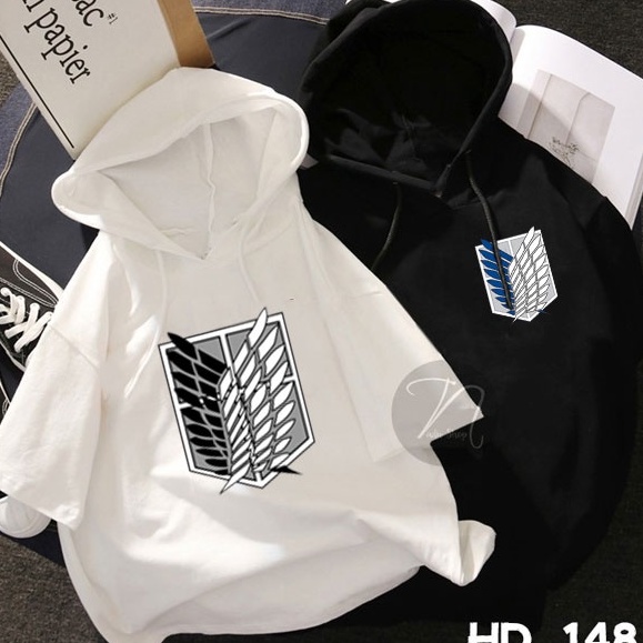 Áo Attack On Titan Tay Lỡ  FREESHIP  Áo anime đại chiến titan có đủ size