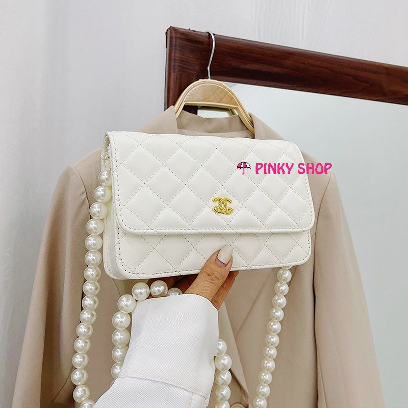 Túi xách nữ đẹp QUAI NGỌC  Túi đeo chéo nữ thời trang họa tiết Trần Trám, kiểu dáng công sở sang chảnh