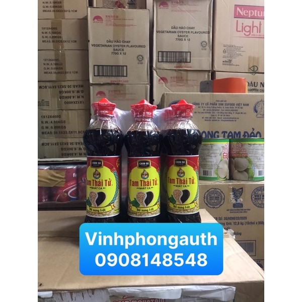 Nước Tương Tam Thái Tử Nhất Ca 500ml