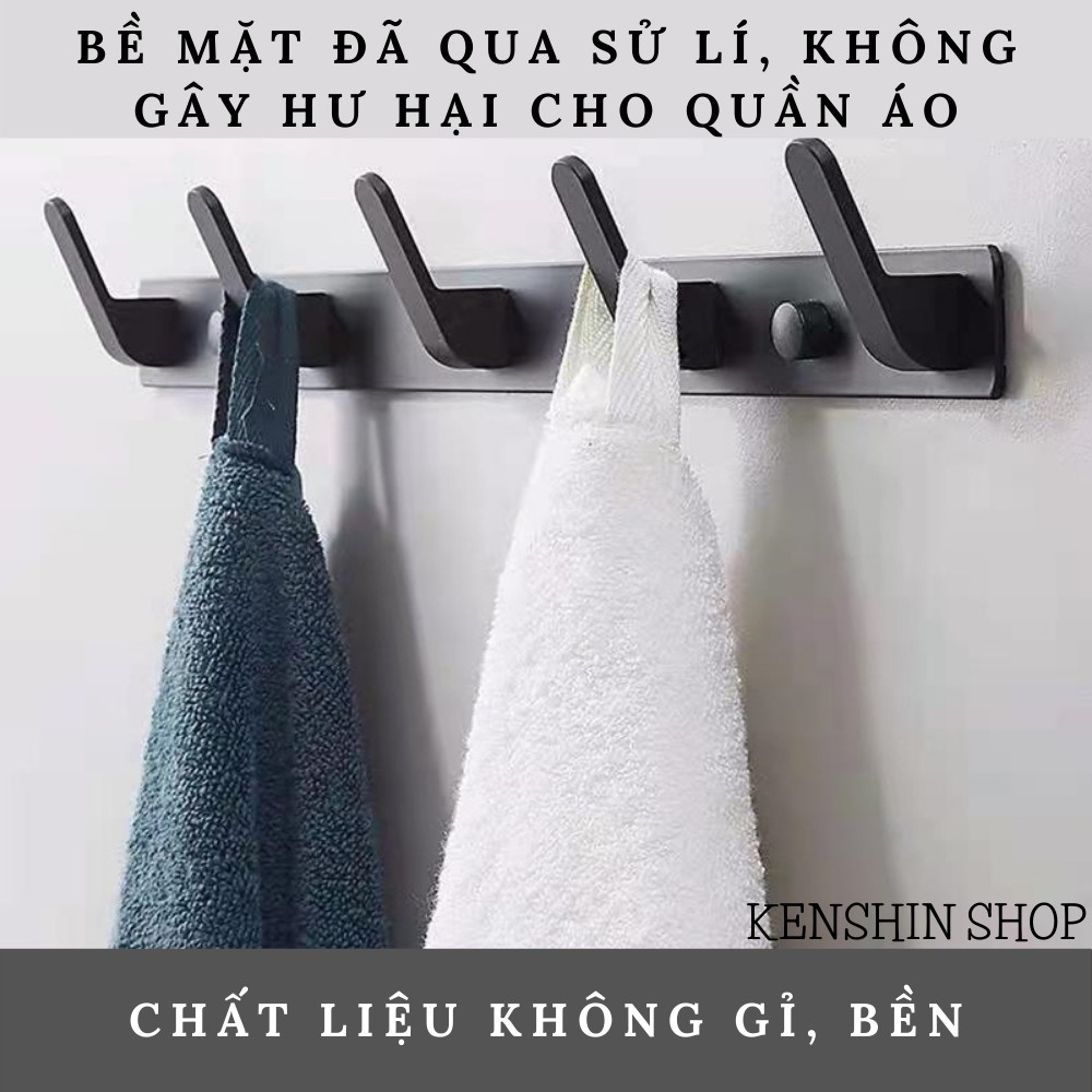 Móc treo gắn tường siêu dính, móc treo đồ, quần áo đa năng KENSHIN SHOP