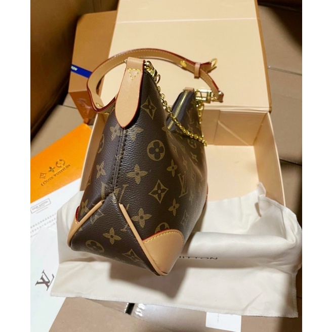 Túi xách Lv boulogne size lớn công sở Da thật mềm mướt hàng Super Fullbox nam châm cao cấp size 28