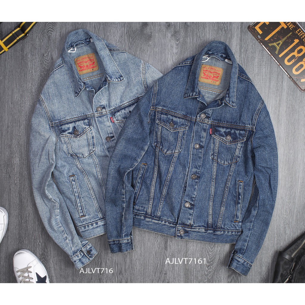Áo khoác jean Lê Vi