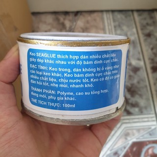 Keo dán giày dép Seaglue 100ml