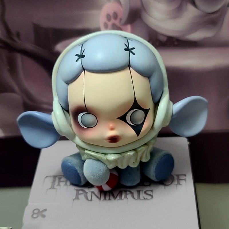 Mô hình Skull Panda Animal Mare chính hãng Popmart