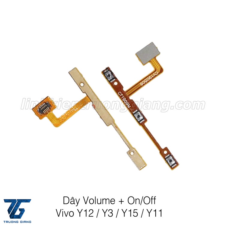 Bộ 4 DÂY ON/OFF + VOLUME VIVO Y12 / Y3 / Y15 / Y11