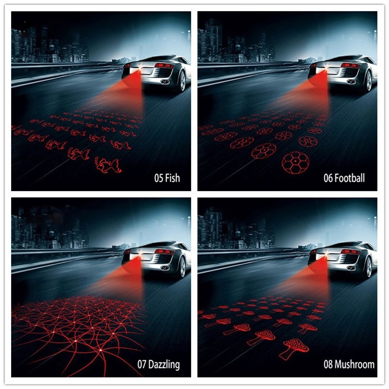 Đèn sương mù gắn đuôi xe hơi chống va chạm