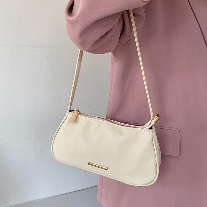 Túi Đeo Vai nylon Trơn Phong Cách Tối Giản Thời Trang Hàn Quốc Hàng Mới 2023