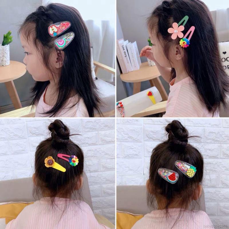 Bộ kẹp tóc dễ thương cho bé gái