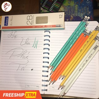 Bút Chì Gỗ La Pure Có Gôm - Marco 2B