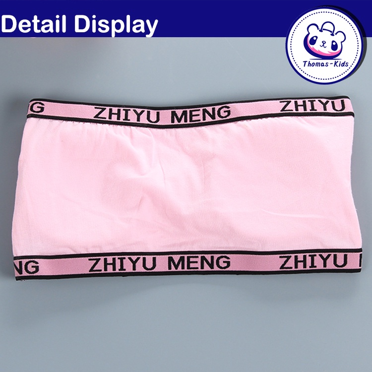 Áo Ngực Không Dây Thoáng Khí Có Thể Tháo Rời Cho Bé Gái 8-16 Tuổi