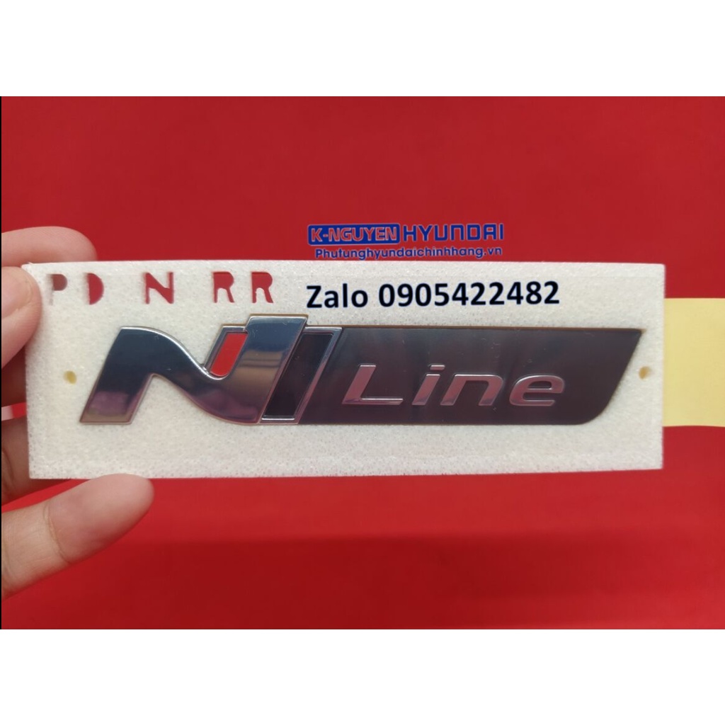Logo chữ "Nline" dán xe Hyundai - Mã số: 86311G3700