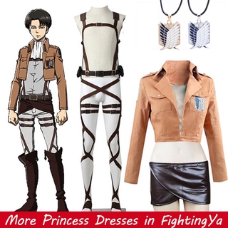 Áo Choàng Hóa Trang Nhân Vật Trong Phim Attack On Titan
