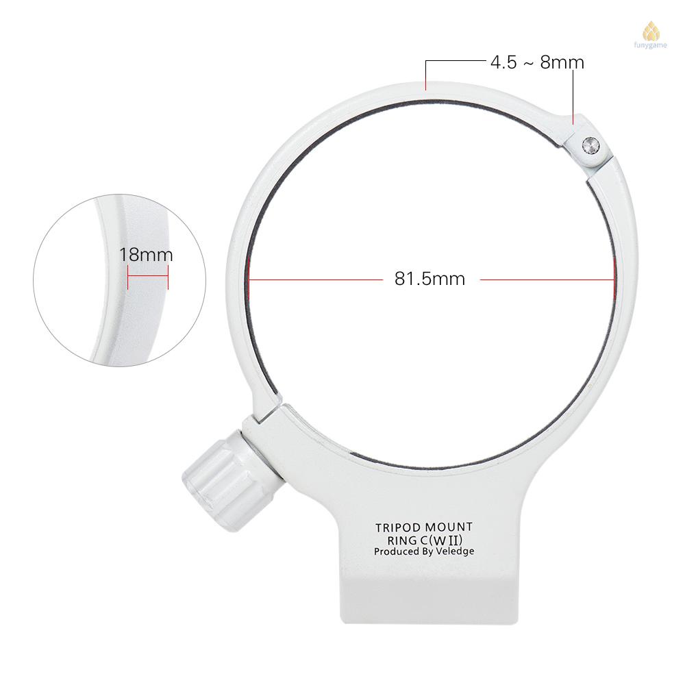 Vòng Kẹp Ống Kính Máy Ảnh Bằng Nhôm Cho EF 70-300mm f / 4-5.6L IS USM