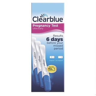 Que điện tử sớm trước chu kỳ 6 ngày - clearblue 6days ultra early - ảnh sản phẩm 1