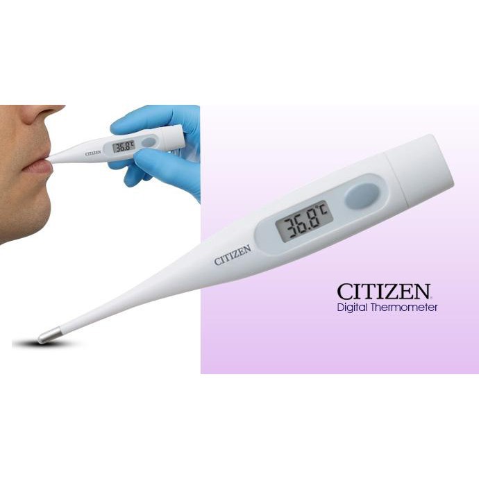 [CHÍNH HÃNG NHẬT BẢN] Nhiệt kế điện tử  Citizen - CTA302 - Phát Tín Hiệu Cảnh Báo Sốt