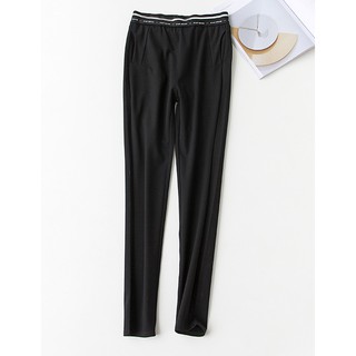 Quần Legging đen trơn thon chân EAL
