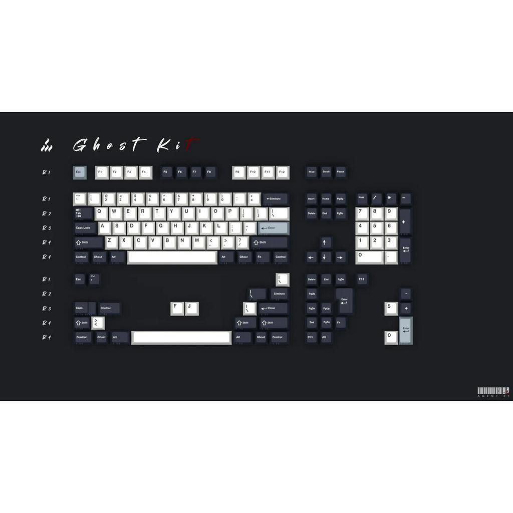 Bộ nút bàn phím cơ | Keycap GMK Agent 01 | ABS Doubleshot | Hàng Chính Hãng