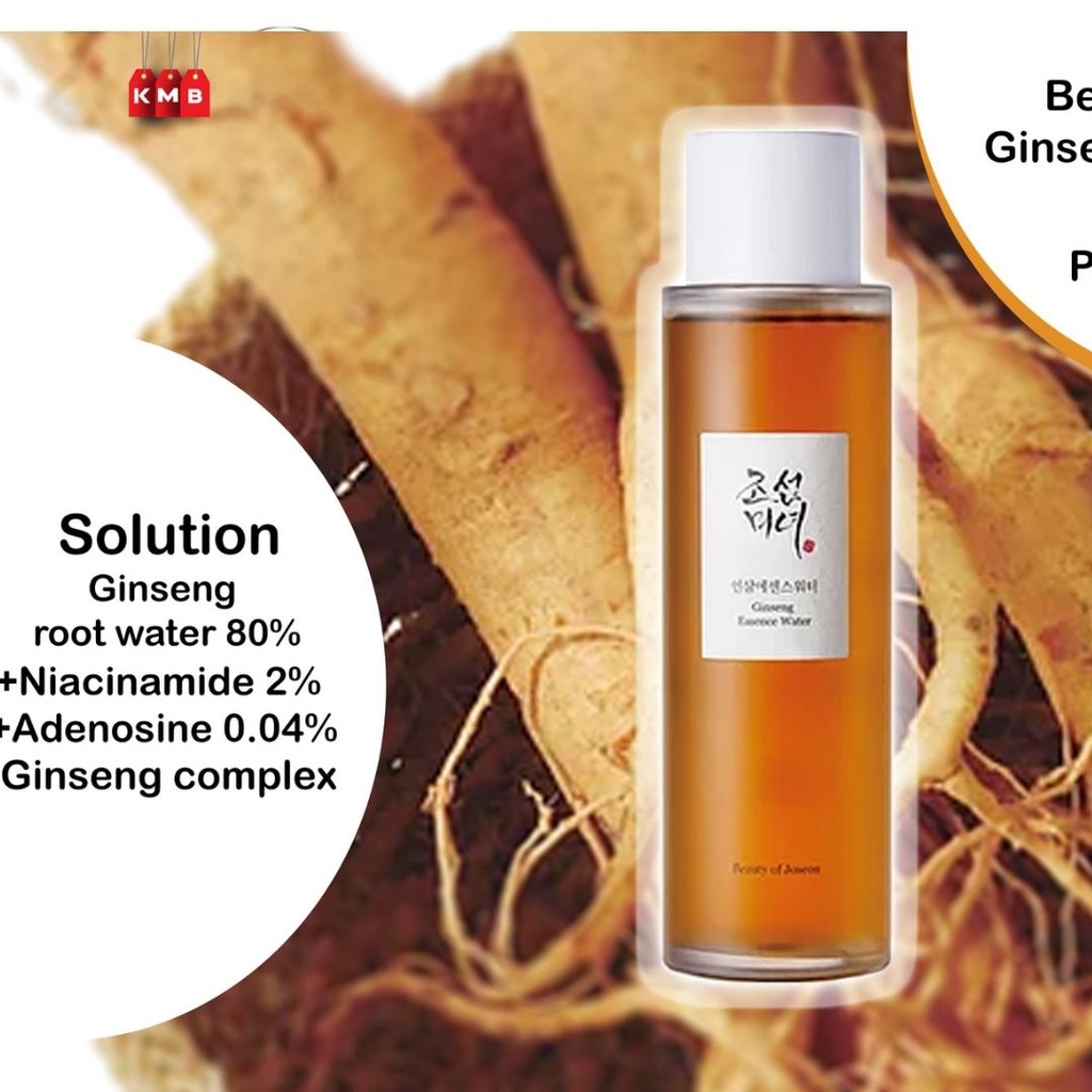 Nước hoa hồng toner dưỡng da Beauty of Joseon - Ginseng Essence Water