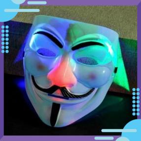 Mặt Nạ Hacker Trắng