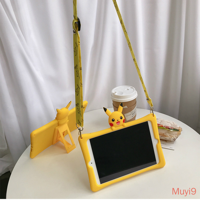 Ốp máy tính bảng hình pikachu cho IPad 2018 Mini1/2/3/4/5/6/Air2 Pro9.7 i2/3/4 ipad6 10.2 Pro | BigBuy360 - bigbuy360.vn