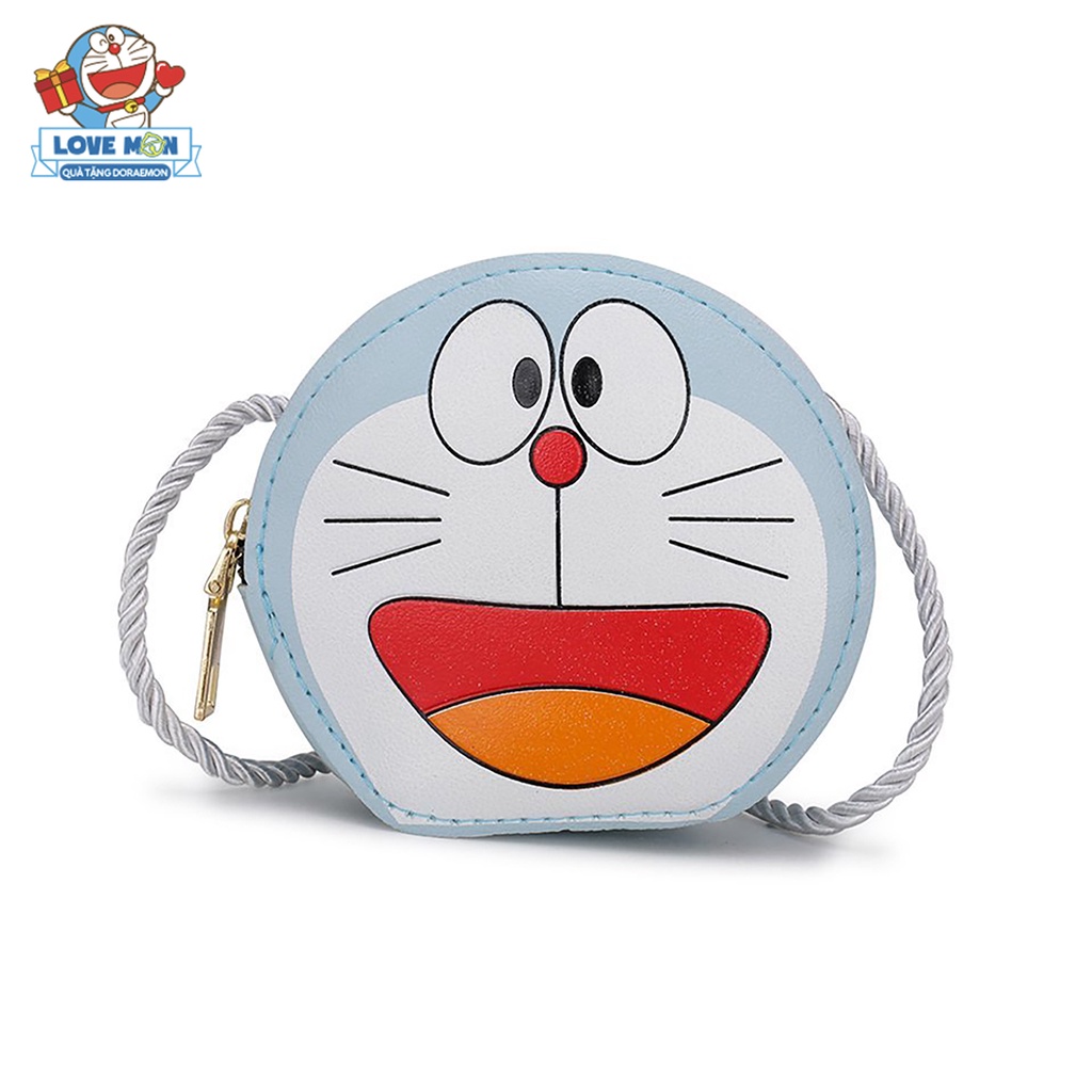 TÚI ĐEO CHÉO MINI DOREMON KÈM DÂY ĐEO