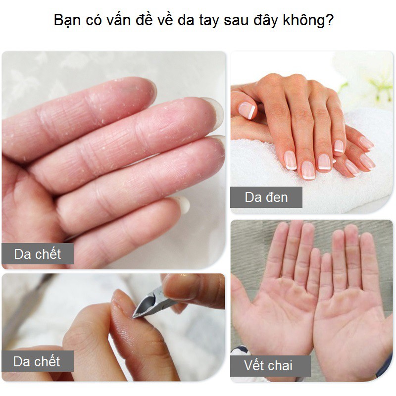 Mặt Nạ Dưỡng Ẩm Da Tay, Mặt Nạ Tẩy Tế Bào Chết Da Bàn Tay, Găng Tay Dưỡng Ẩm Chống Lão Hóa Da Bàn Tay Mềm Mịn | BigBuy360 - bigbuy360.vn