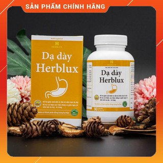 [DẠ DÀY HERBLUX] Thực Phẩm Bảo Vệ Sức Khỏe Dạ Dày Giúp Bảo Vệ Niêm Mạc, Cải Thiện Các Triệu Chứng (Hộp 60 Viên)