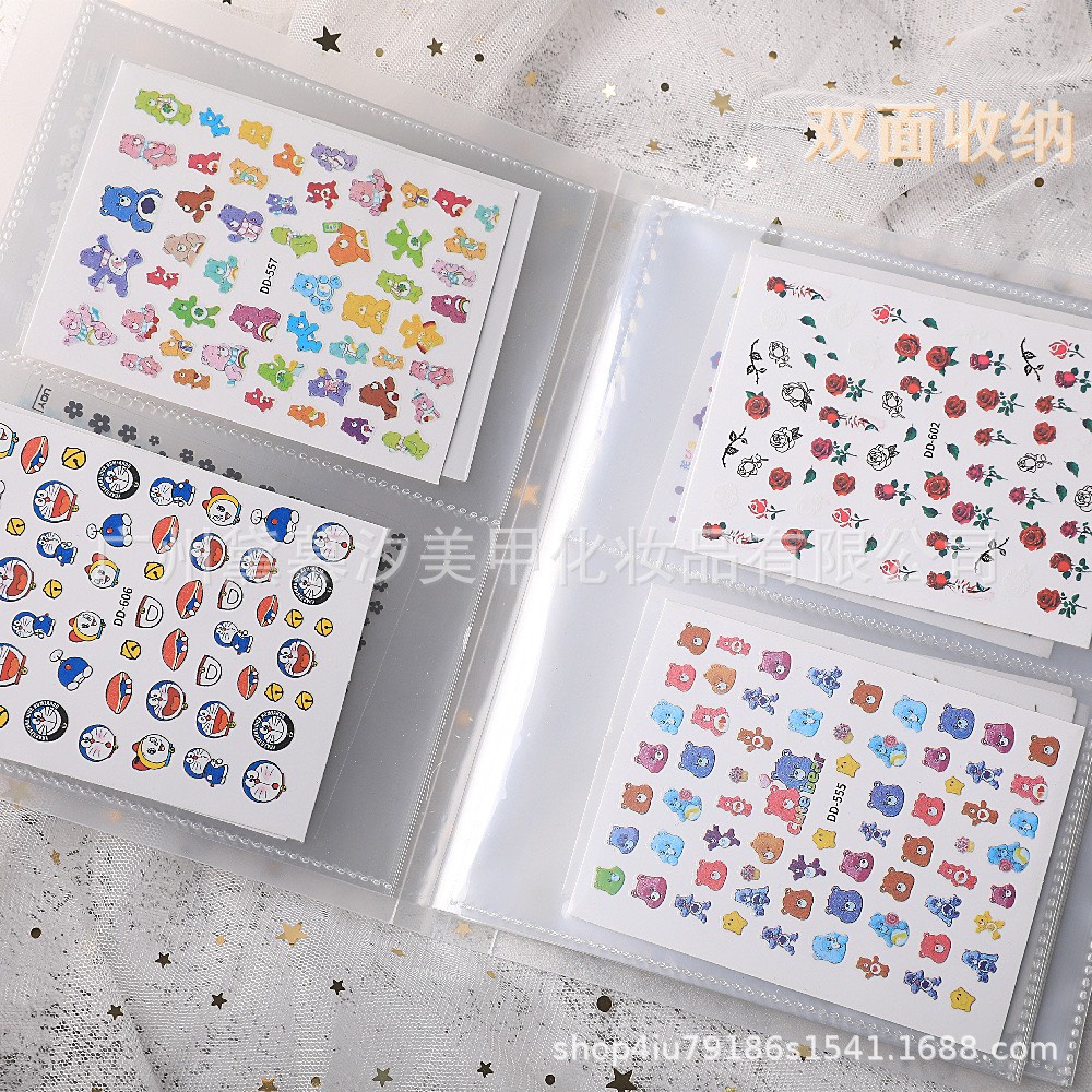 SỔ Đựng Sticker - Sổ Album Sticker 80 Ngăn