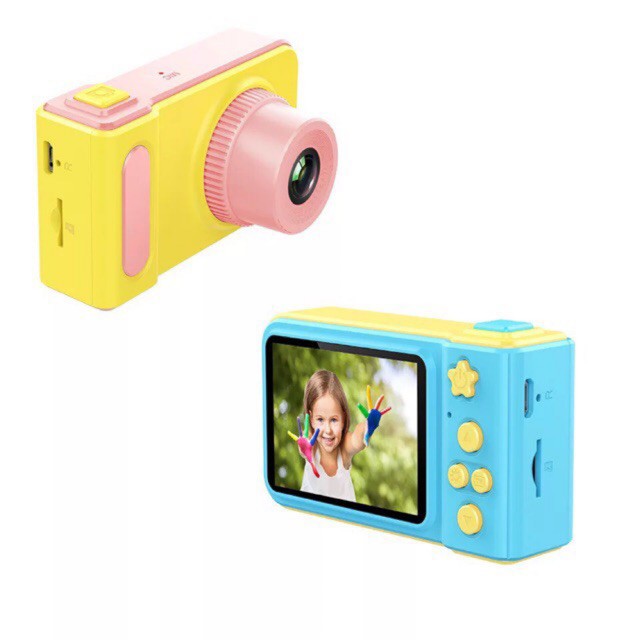 Máy chụp hình mini cho bé sử dụng thẻ nhớ (tặng kèm thẻ nhớ 4GB)