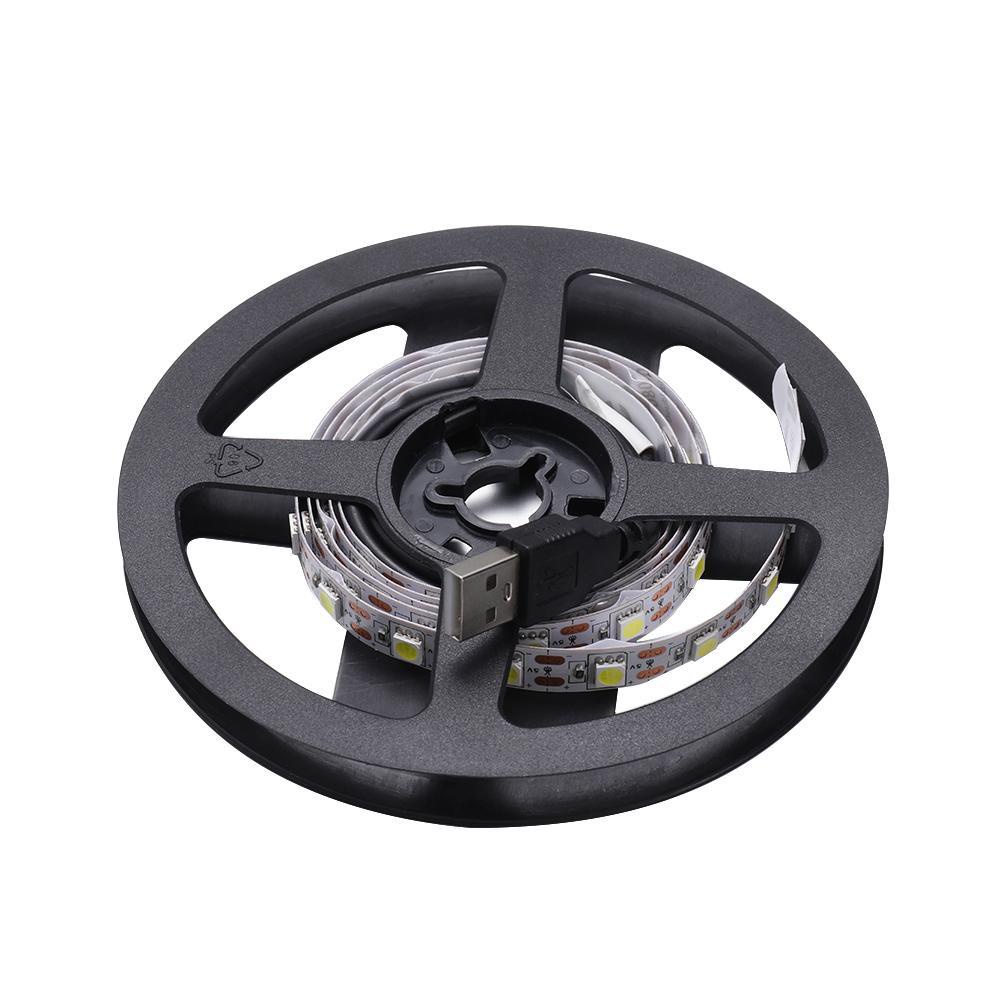 YYlingx Đèn LED 60 Bóng 0.5-2M 5050 Ánh Sáng Ấm Trang Trí Tủ / TV / Phòng Bếp