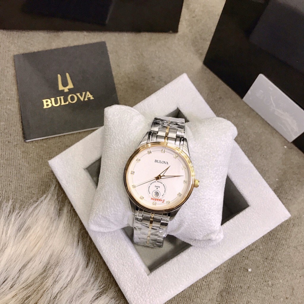 Đồng hồ Nam BULOVA BLVTTC02 - Dây kim loại - Quartz