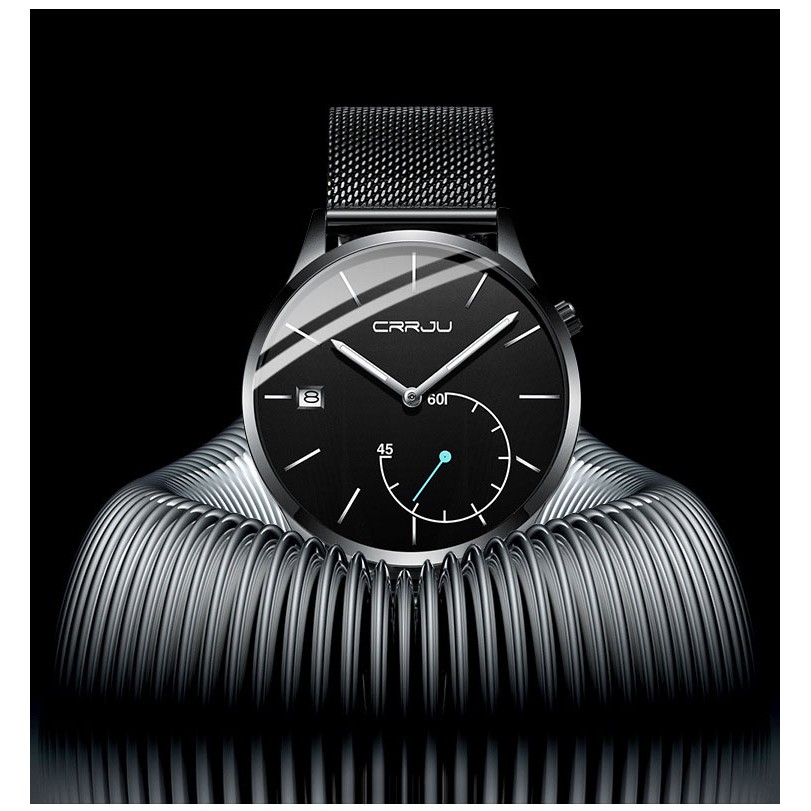 Đồng Hồ Thạch Anh CRRJU 2129 Phối Dây Da Thời Trang Thể Thao Cho Nam | BigBuy360 - bigbuy360.vn