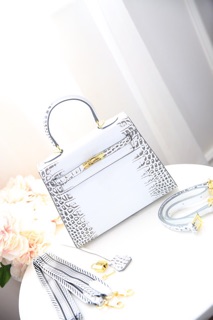 H.M kelly da cá sấu sz25