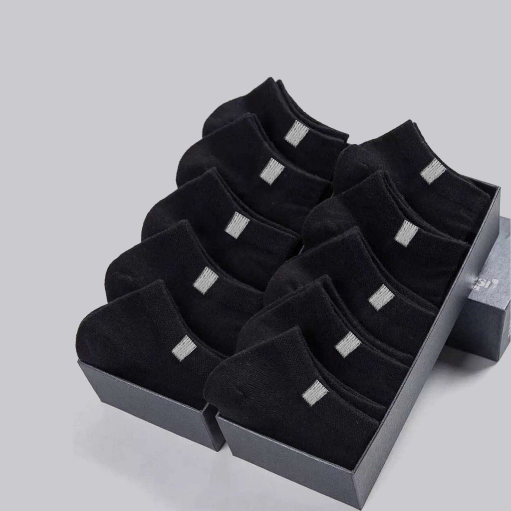 Combo 3 đôi tất ngắn nam khử mùi chống hôi chân vải cao cấp thấm hút mồ hôi