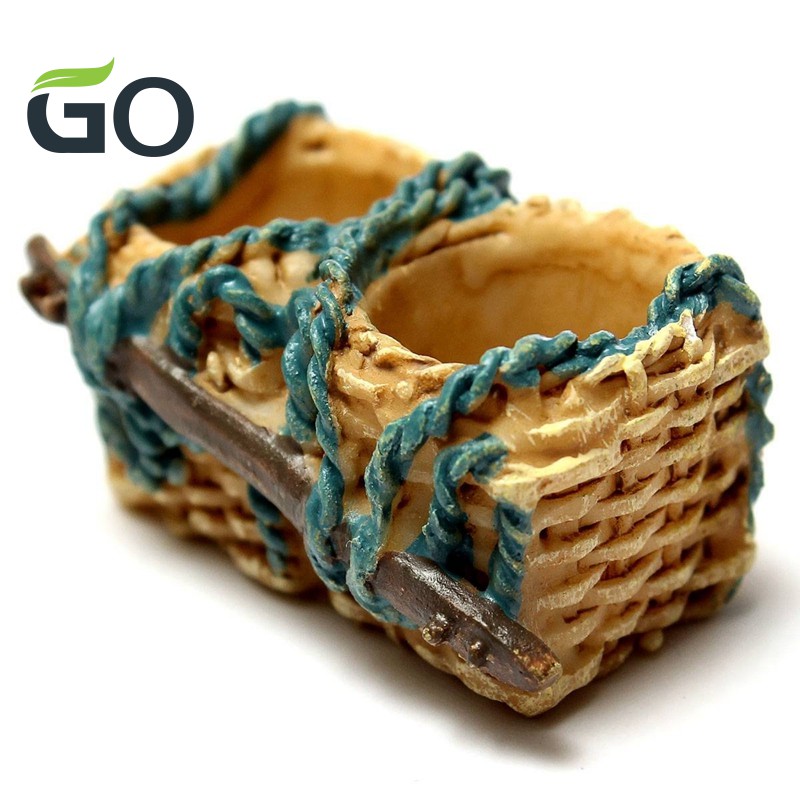 Giỏ Đan Mây Đựng Đồ Trang Trí Nhà Búp Bê