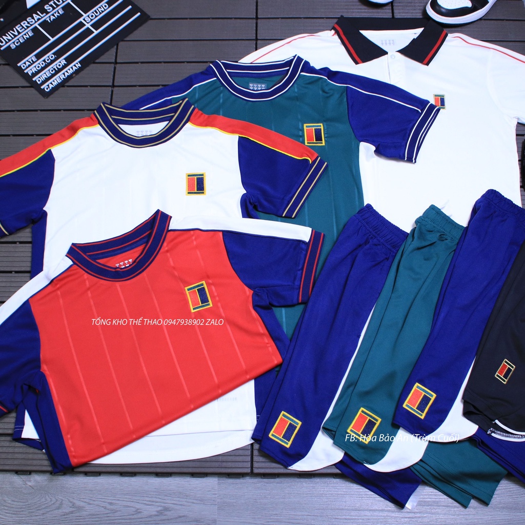 Bộ Thể Thao Nam 4 Màu - Vải Xuất Dư Cao Cấp Quần Có túi - Phom 45-90kg