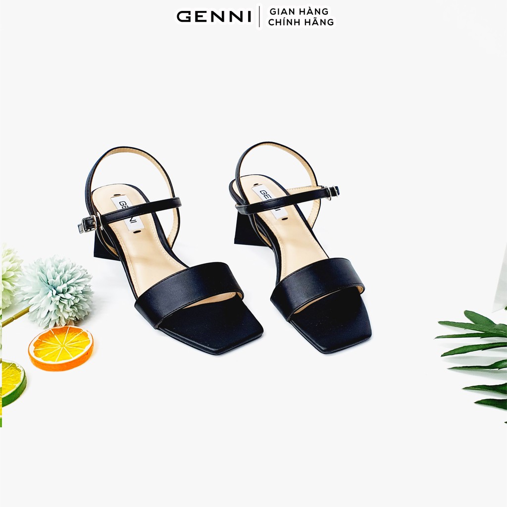 Sandal da lỳ đế hình thoi GE606 - Genni